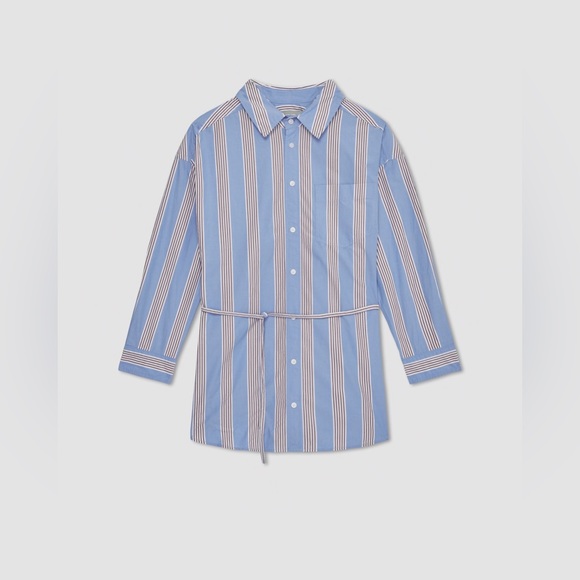 NWT Everlane tie waist blouse - Picture 4 of 4